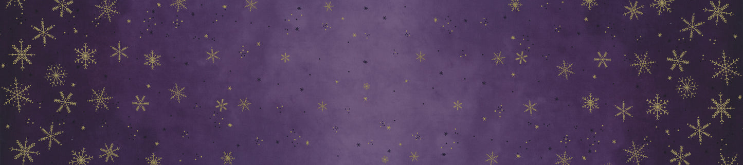 Aubergine Ombre Flurries 10874-224