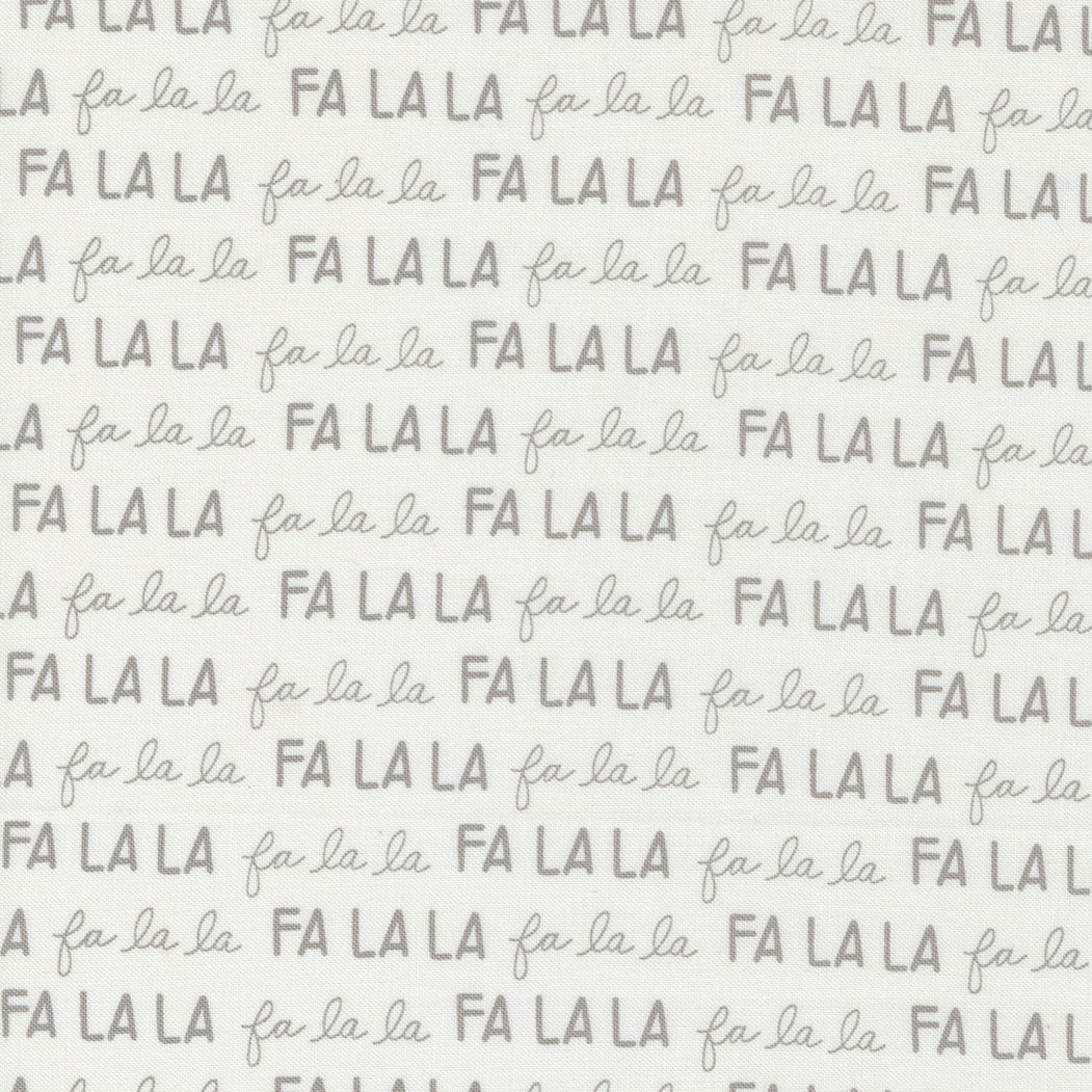 Fa La La Christmas Text Print 5184-11