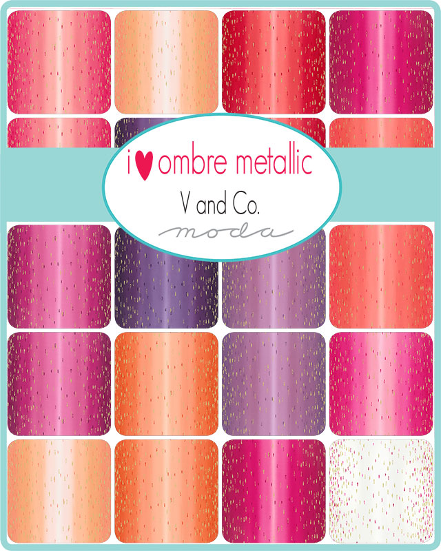I Heart Ombre Dessert Roll
