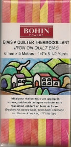 Bohin Pastel Fusible 1/4" Bias Tape