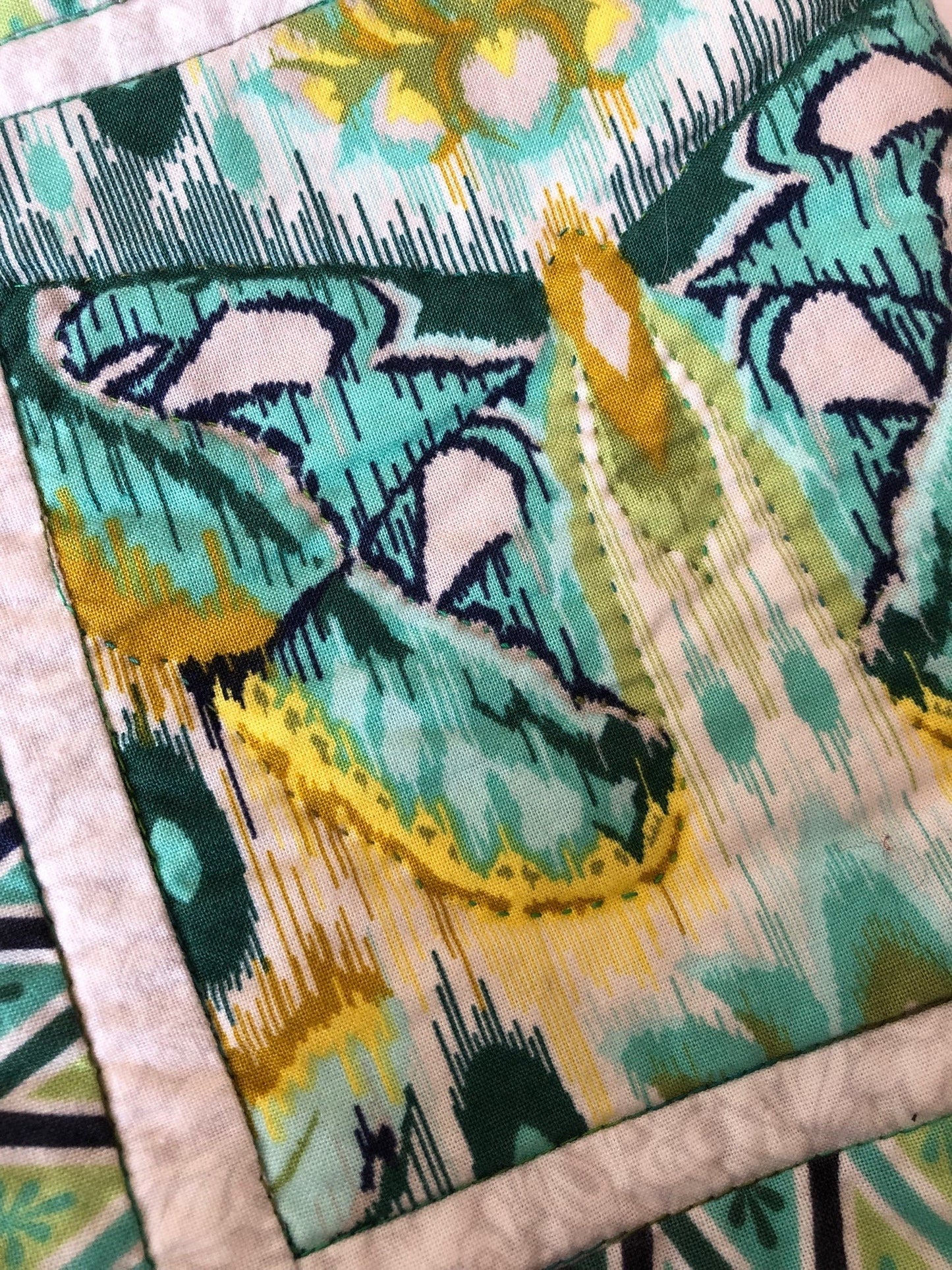 My Kind of Eden Handmade Patchwork Quilt