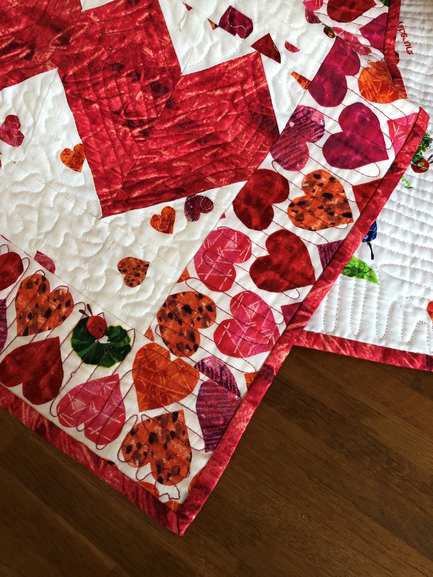 'I Love You' - The Very Hungry Caterpillar Play Quilt