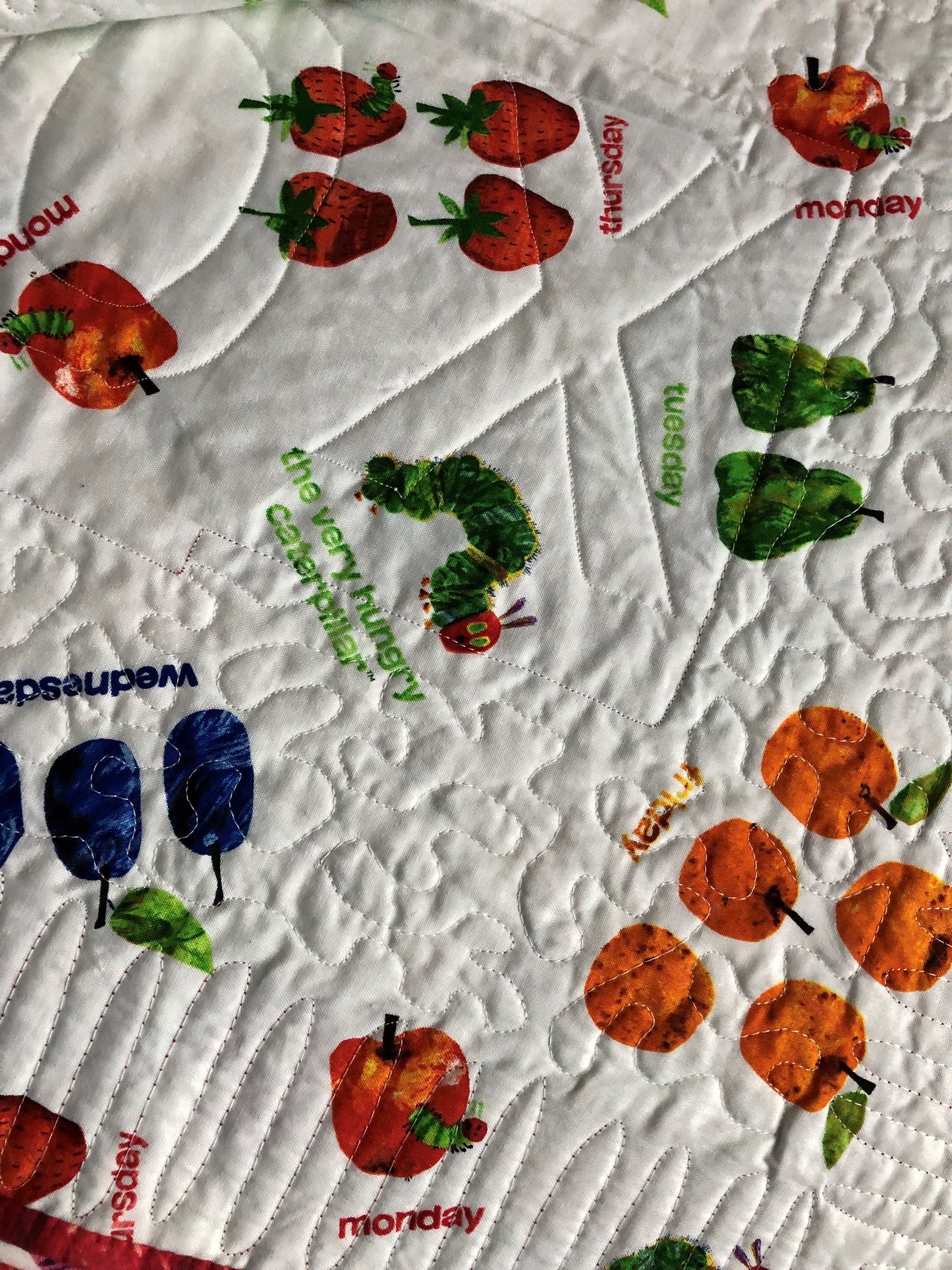 'I Love You' - The Very Hungry Caterpillar Play Quilt