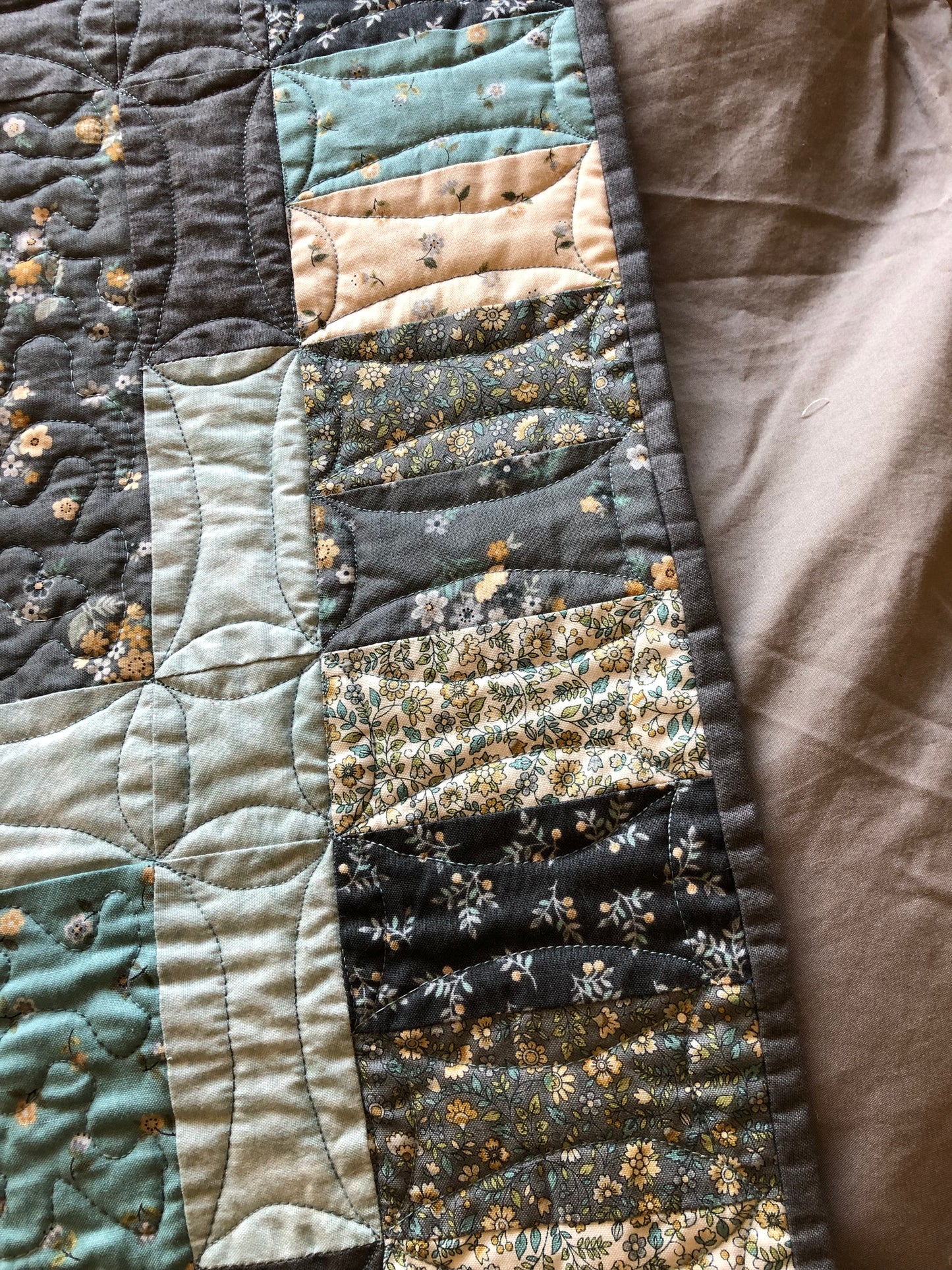 Bloom Lattice Handmade Quilt