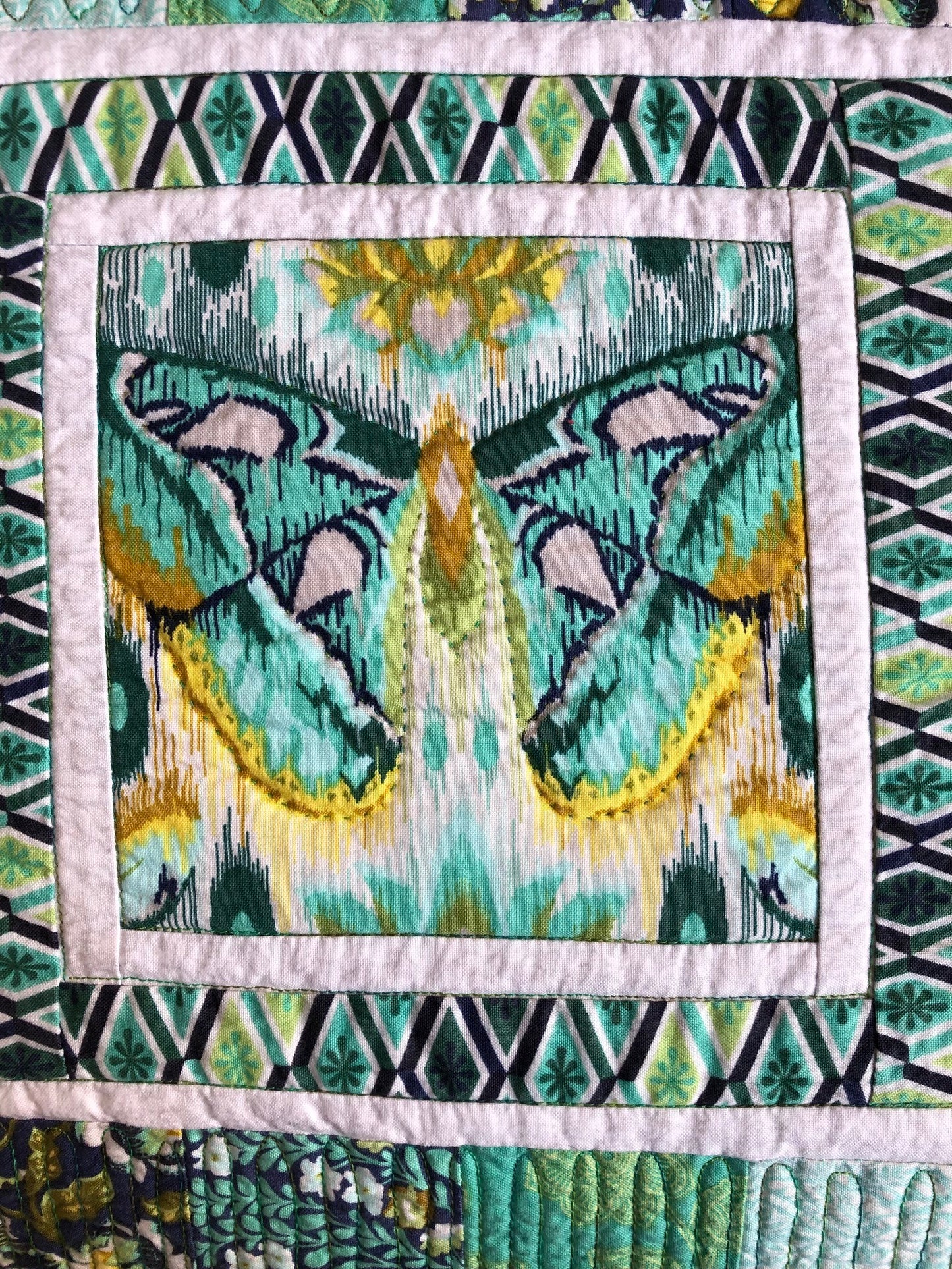 My Kind of Eden Handmade Patchwork Quilt