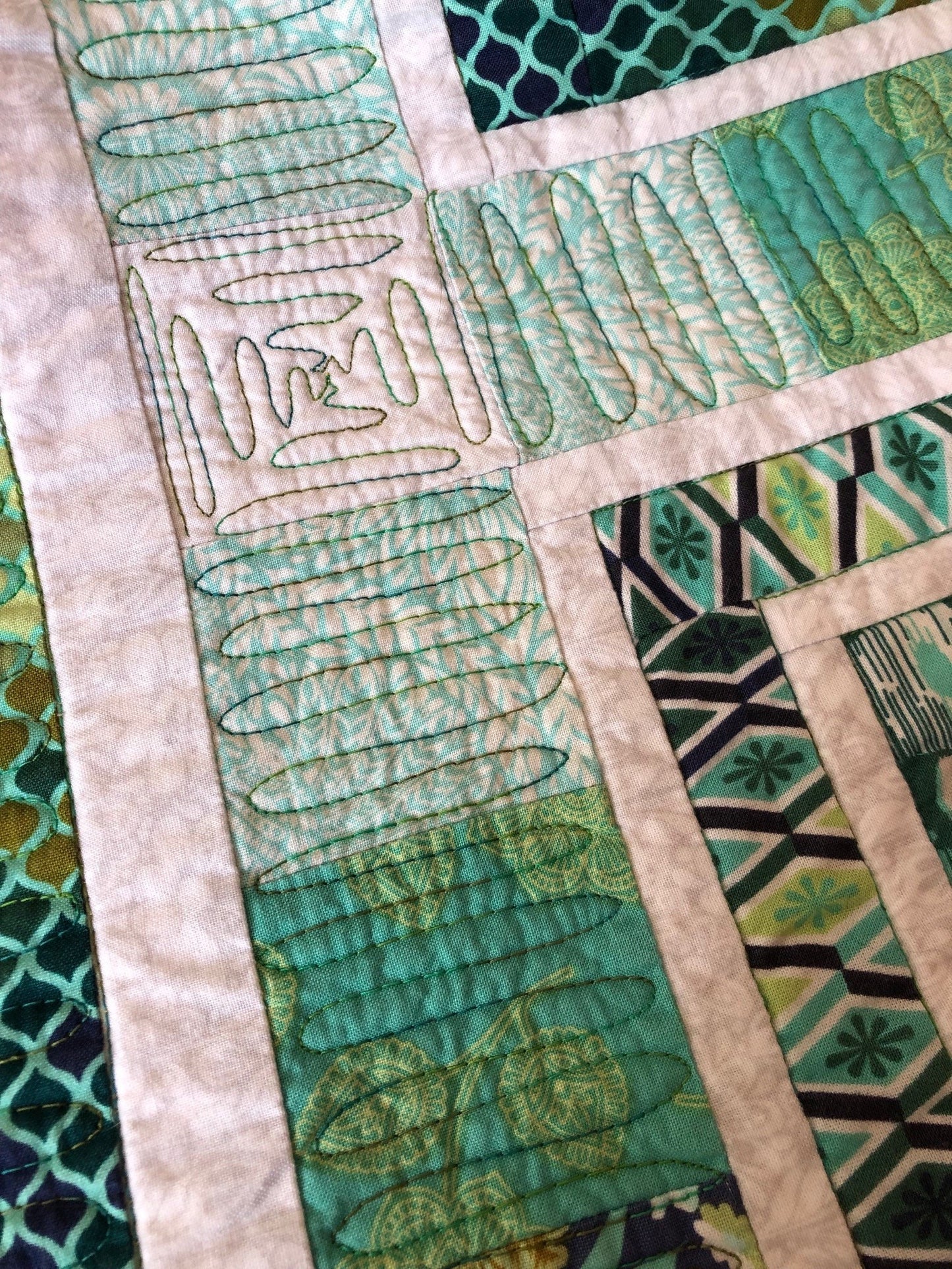 My Kind of Eden Handmade Patchwork Quilt