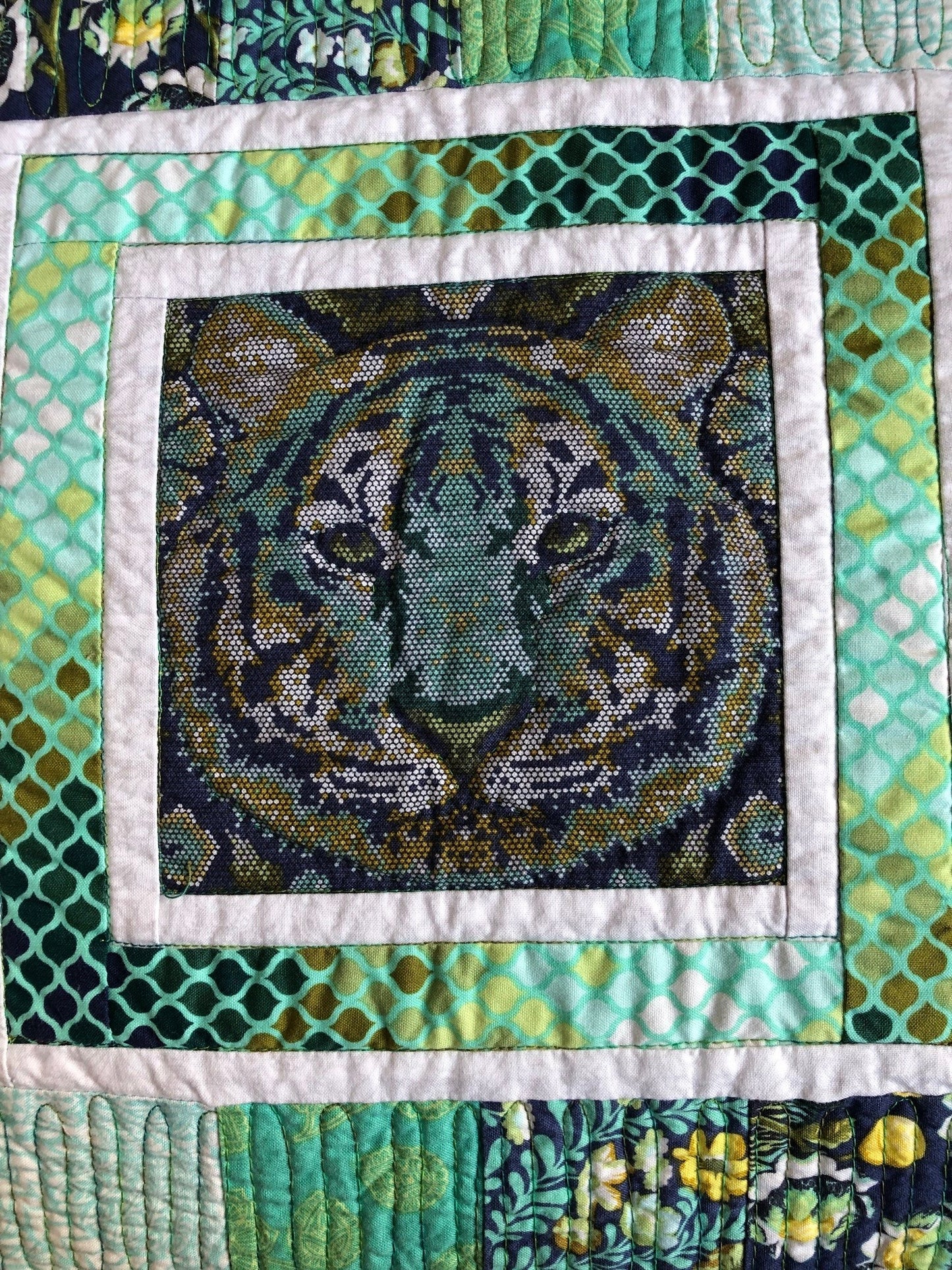 My Kind of Eden Handmade Patchwork Quilt
