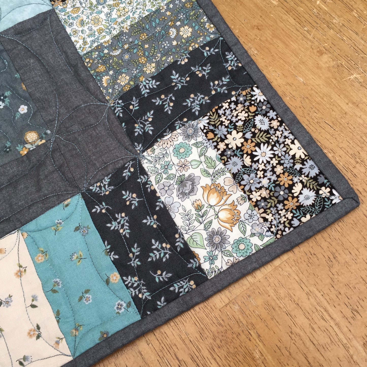 Bloom Lattice Handmade Quilt