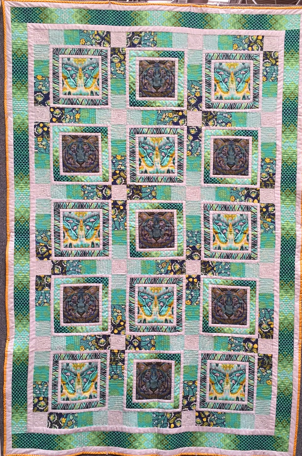 My Kind of Eden Handmade Patchwork Quilt