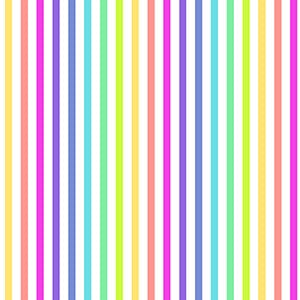 White Rainbow Stripe 9427-L