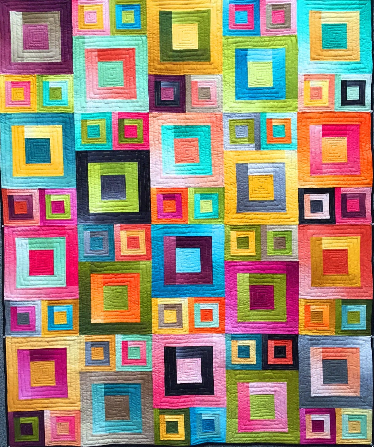 Ombre Squares Quilt