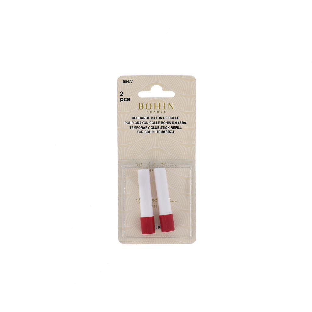 Bohin Temporary Fabric Glue Pen Refill 2-pack