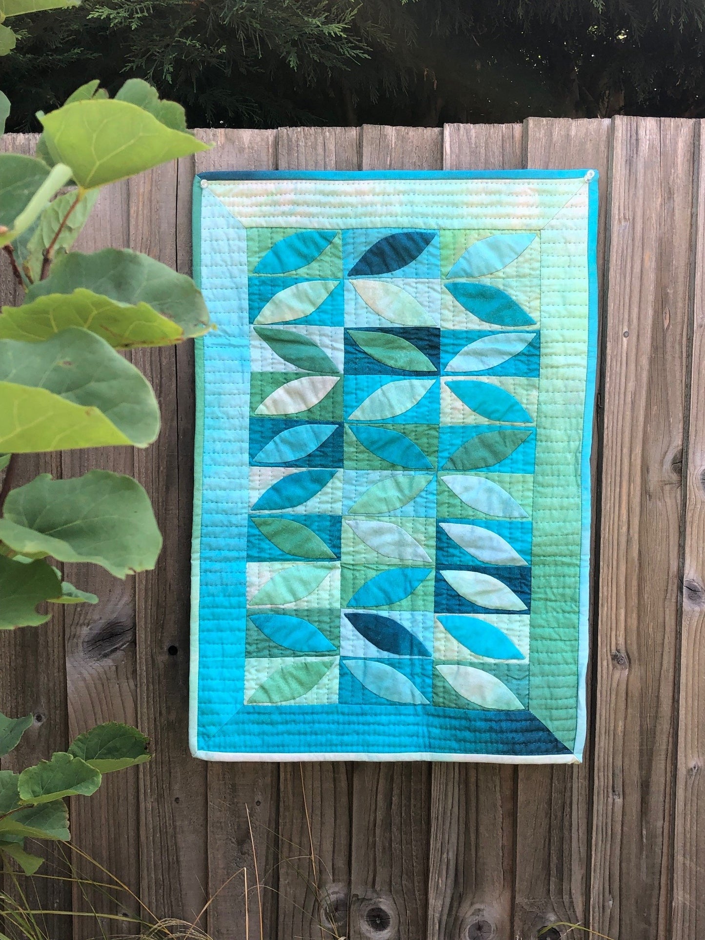 Ombre Freefall Pattern
