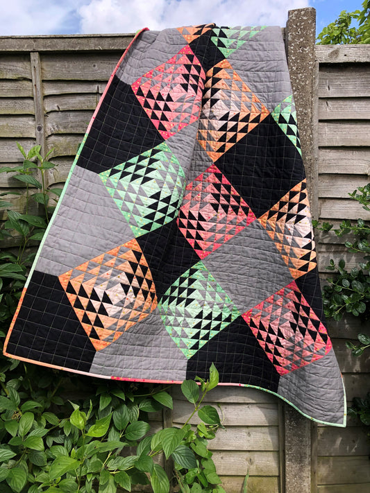 Ombre Ripples Quilt Pattern