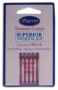 Titanium Topstitch #90/14 Needles